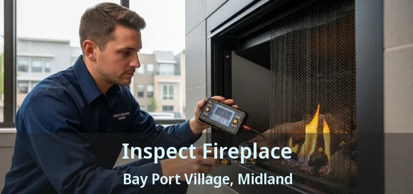 Inspect Fireplace Bay Port Village, Midland - ON